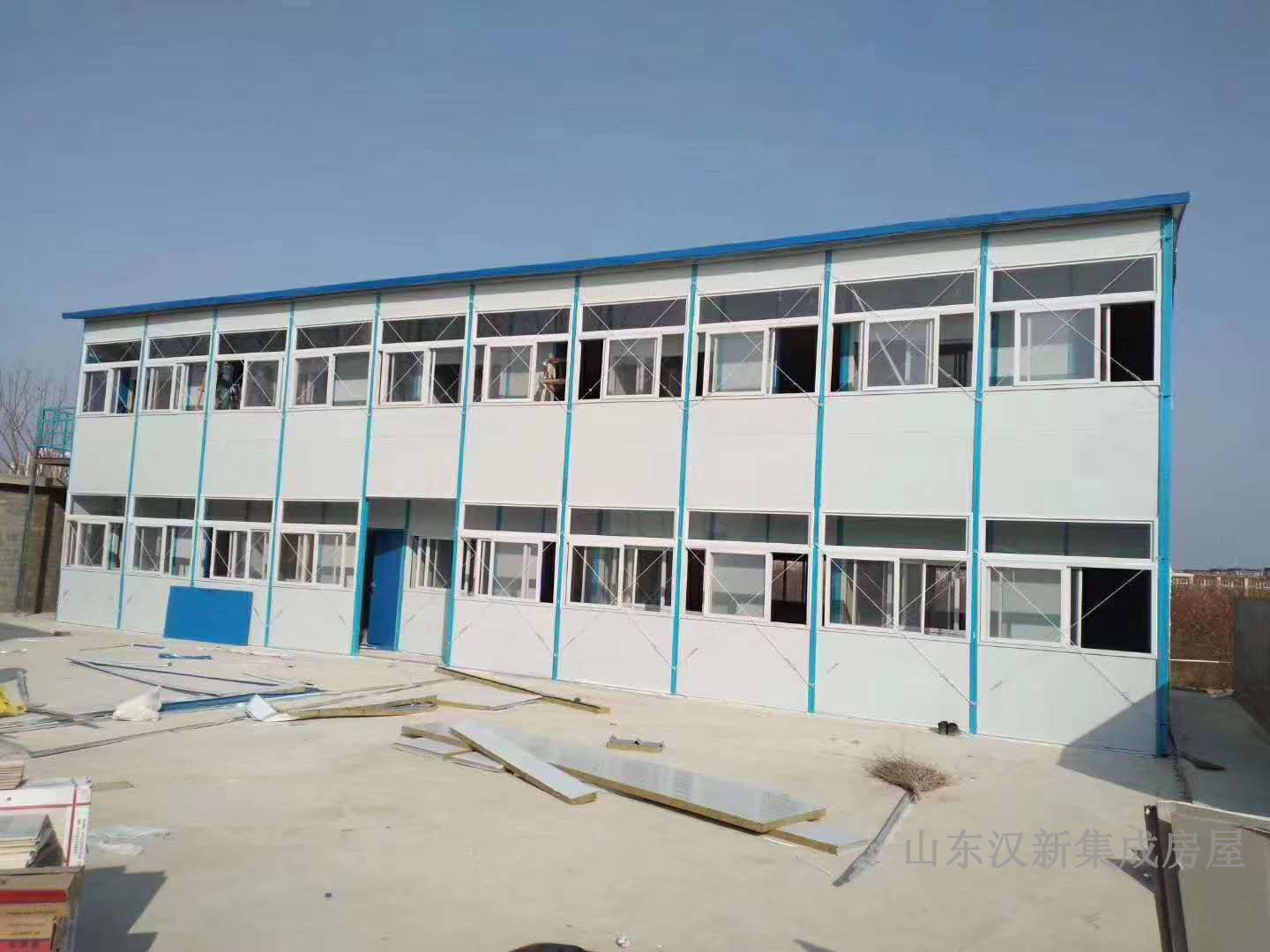 钢结构工程搭建的高度尽量不要超过两层，明天一定不可小觑
(图2)