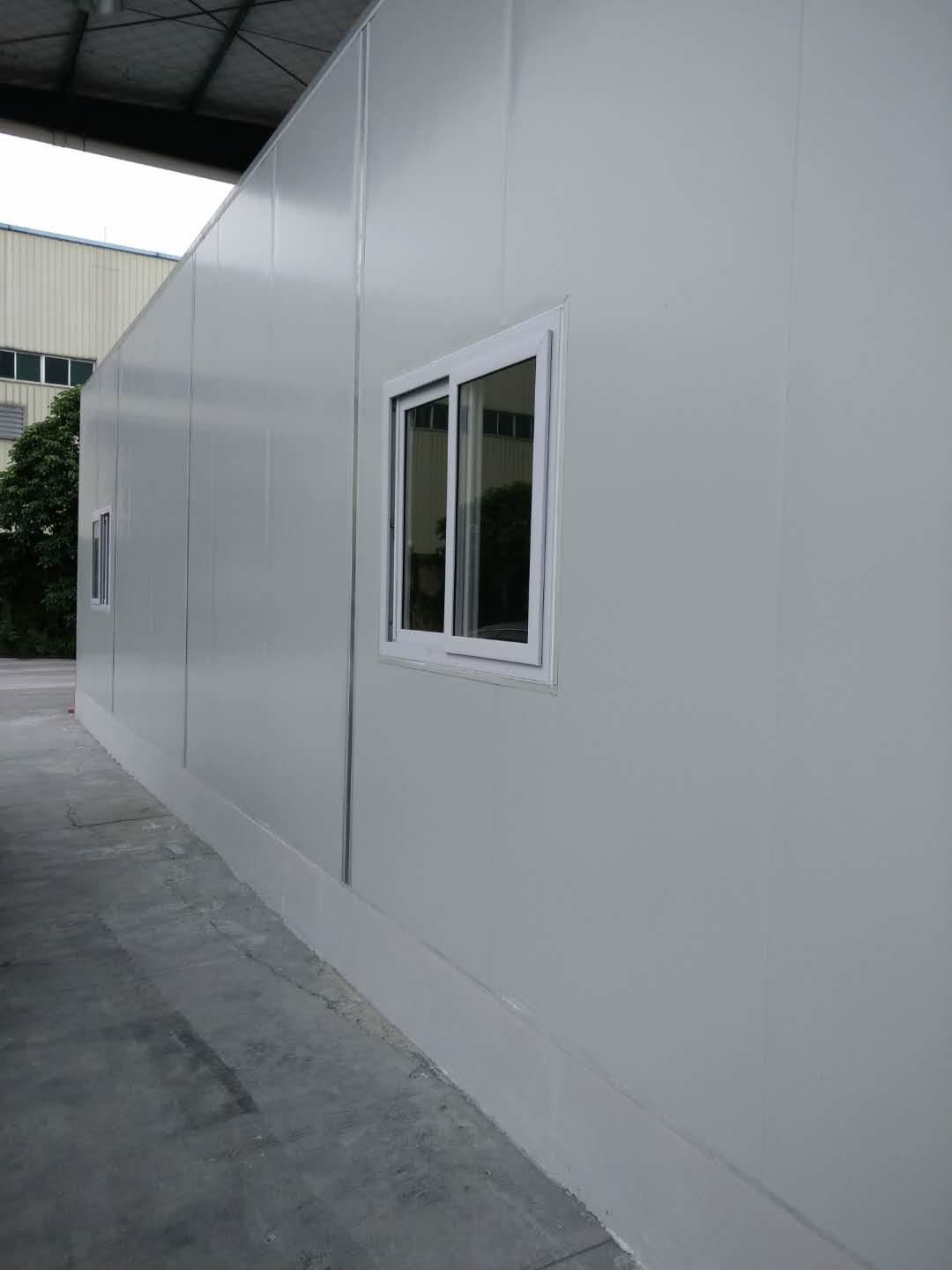 北京中建北方环境科技有限公司专业生产、销售、安装手工彩钢复合夹芯板(图1)