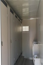 上海瑾缘钢结构工程房顶板采用瓦楞板材料,防火防电(图4)