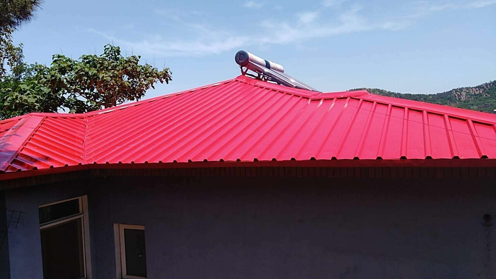 简单来说，用彩钢瓦搭建的简易式拼接房子(图)(图16)