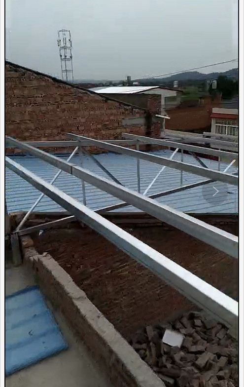 简单来说，用彩钢瓦搭建的简易式拼接房子(图)(图3)