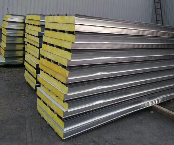 




彩钢板的优势-彩钢板活动房施工清洁，岩棉彩钢复合板价格(图8)