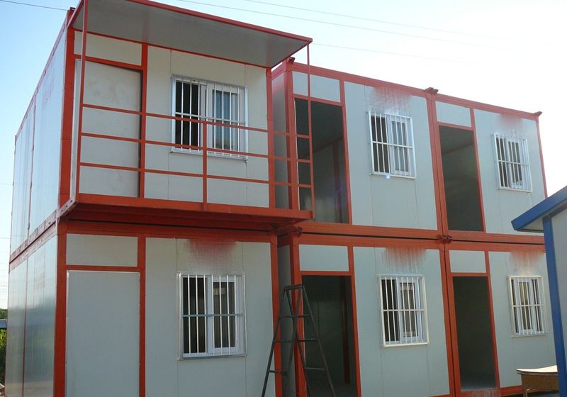 工地彩钢快装房安装方便，房子的所有部件在工厂内完成(图26)