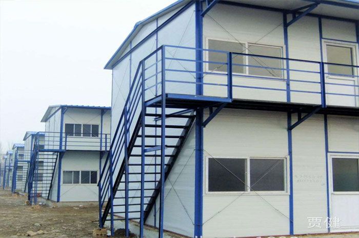 工地彩钢快装房安装方便，房子的所有部件在工厂内完成(图5)