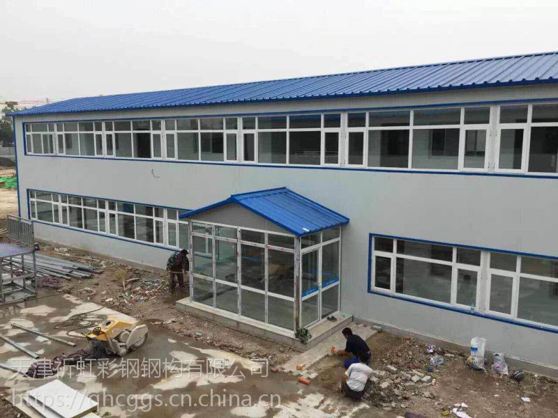 祈虹彩钢厂家彩钢活动房活动房的环保性能：活动板房(图4)