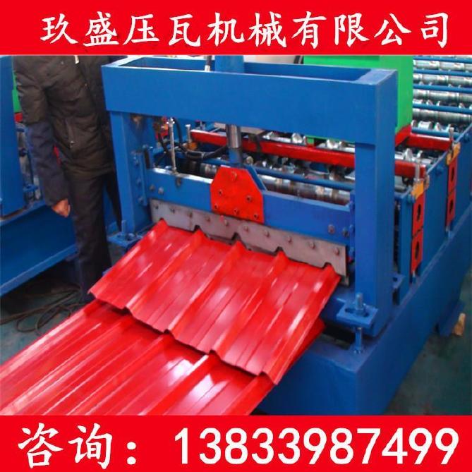 
河南天志彩钢板高空压瓦机机设备(图3)