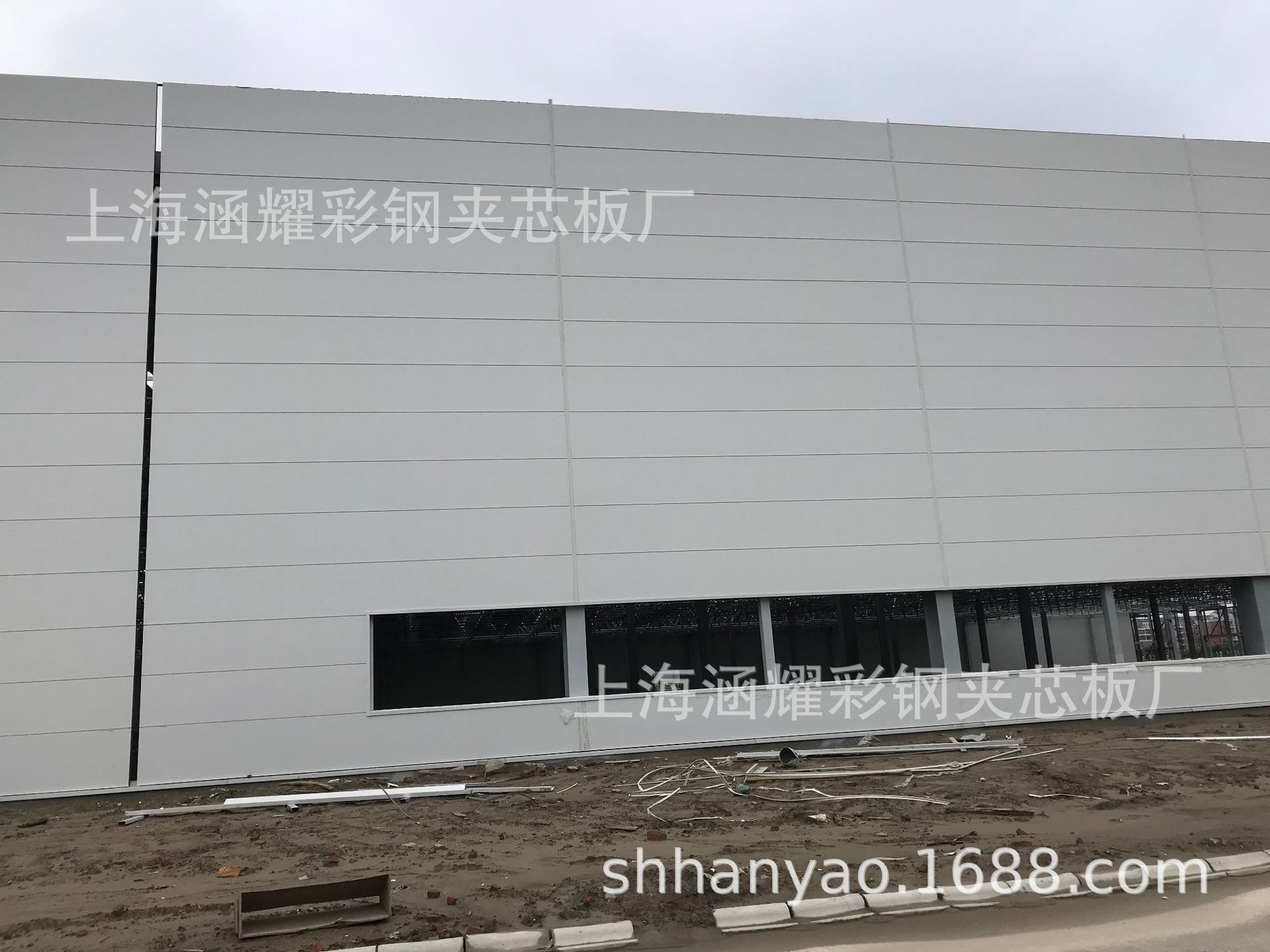 北京岩棉彩钢板京泊鸿业复合板复合板外墙保温岩棉板工程(图5)