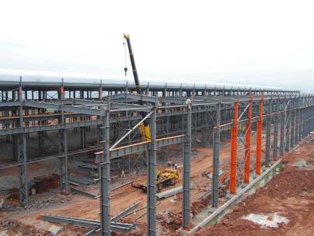 
沈阳大乘实业钢结构工程坐落于虎石台大街朱尔屯钢材市场南(图4)