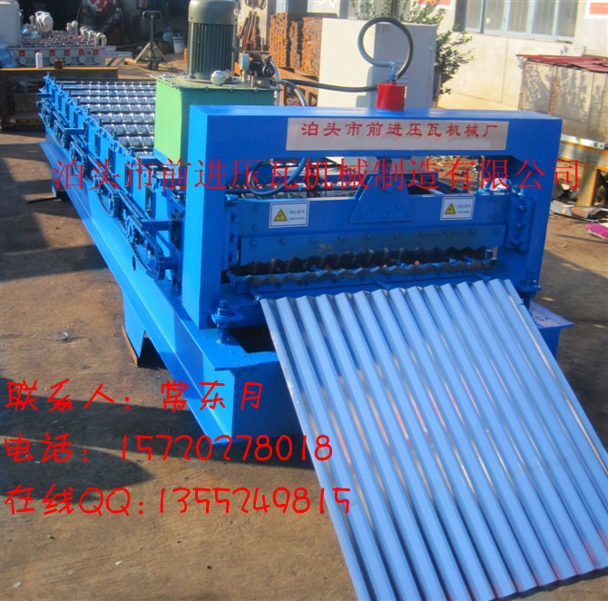 彩钢压瓦机多少钱一台-泊头市鼎嘉机械机械(图1)