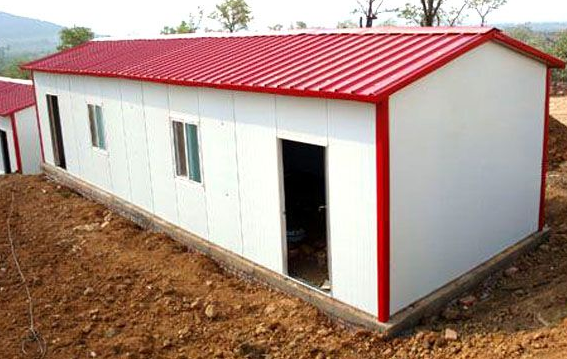 做个彩钢房盖需要什么条件？彩钢房安装钢板(图1)