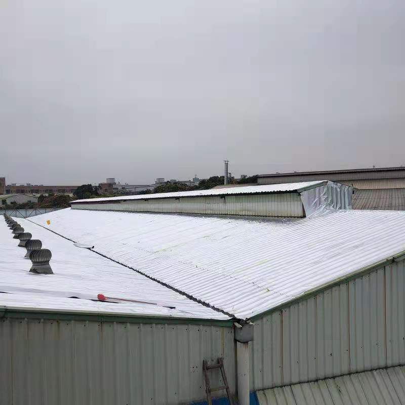 混凝土染色彩钢瓦房隔热防水环氧的材料有哪些？？(图2)