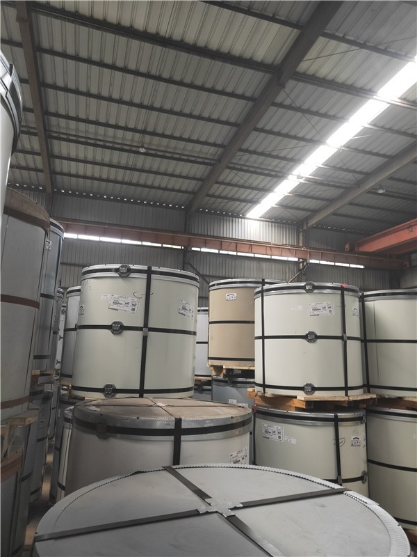 浙江宝钢黄石彩钢瓦-嫩粉色订货色号40上海轩本实业(图1)