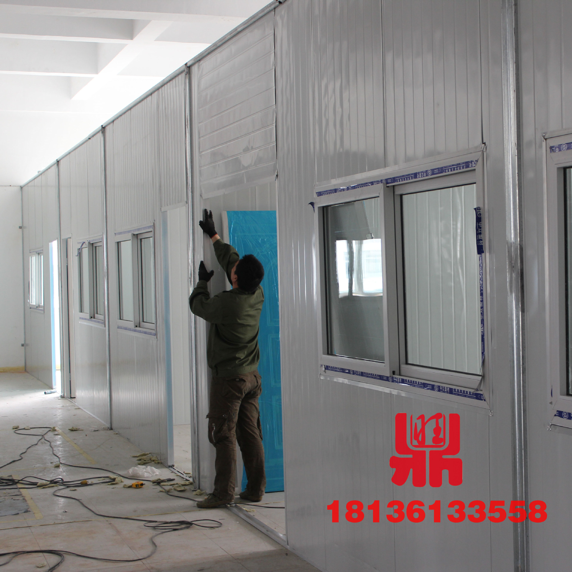 
彩钢房搭建专业公司启东岩棉板隔断苏州天骄暖通机电工程有限公司(图1)