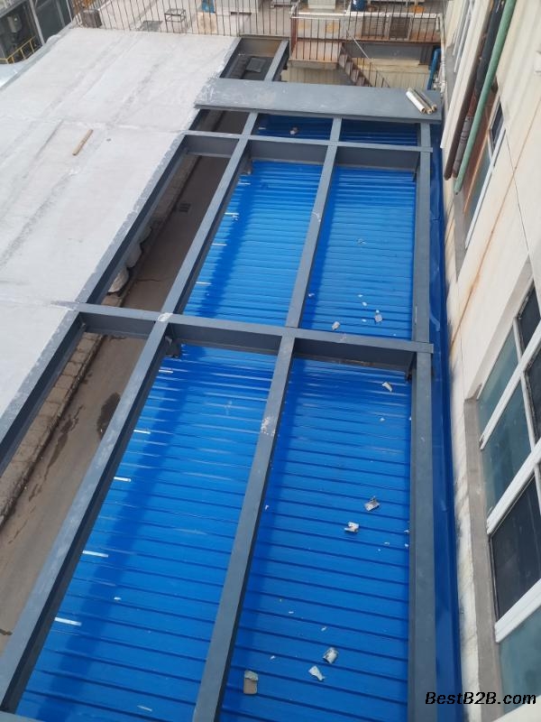 大跨度钢结构工程,钢结构工业厂房彩钢房工业

(图2)