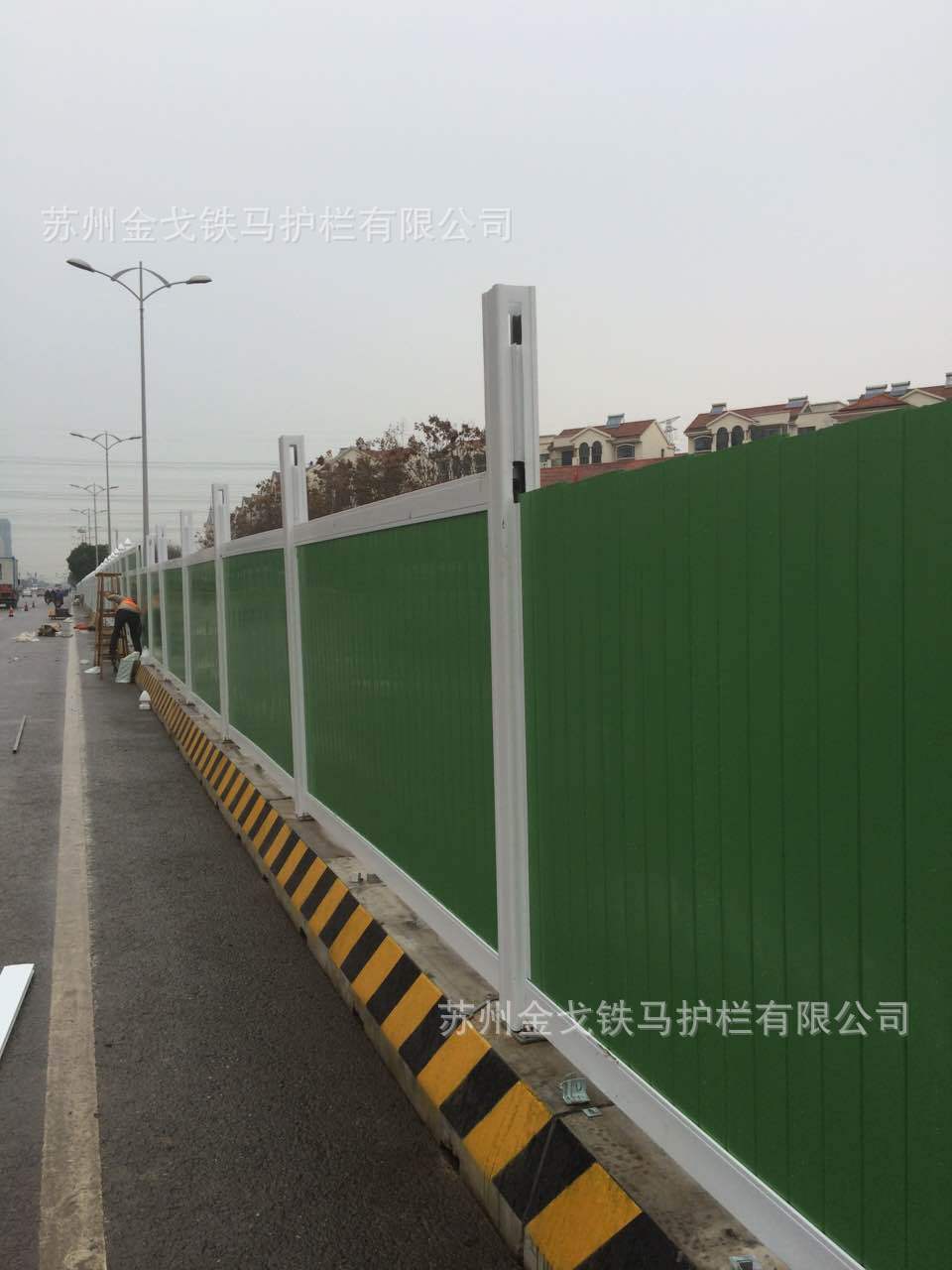 锦银丰工地围挡郑州围挡彩钢临时围挡时光匆忙，转眼之间又过了夏季(图4)