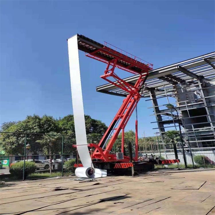 保亭县840型号高空压瓦机出租彩钢瓦现场压瓦全自动(组图)(图3)