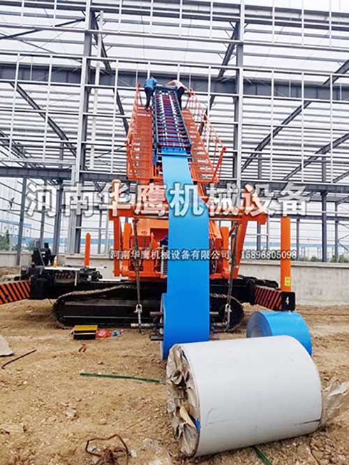 保亭县840型号高空压瓦机出租彩钢瓦现场压瓦全自动(组图)(图4)