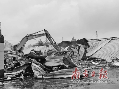 
广州市彩钢瓦房和违法建筑隐患第三次集中整治(图)(图1)