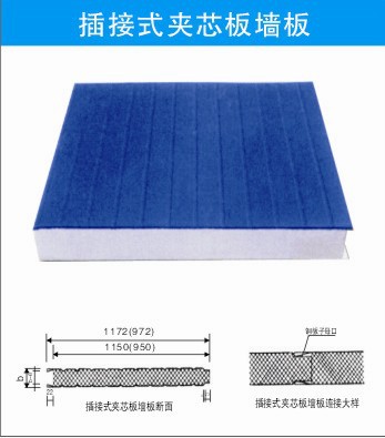 净化钢板又称为，彩钢板夹芯板切割机加工方便造价低廉！(图3)