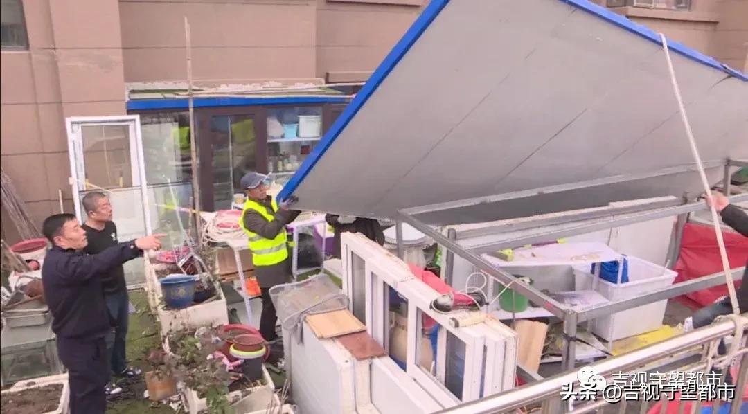 长春大街与向阳街的交会处道内违建被拆除还公共空间于民(图9)