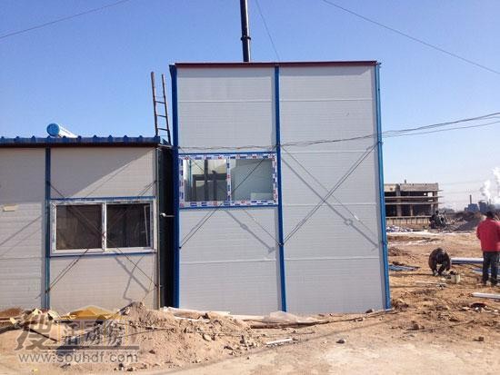 彩钢房骨架漆面很厚，现在都很薄了，容易生锈(图3)