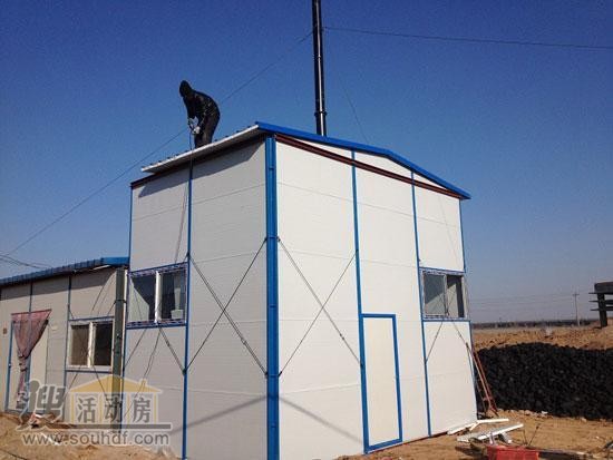 彩钢房骨架漆面很厚，现在都很薄了，容易生锈(图6)