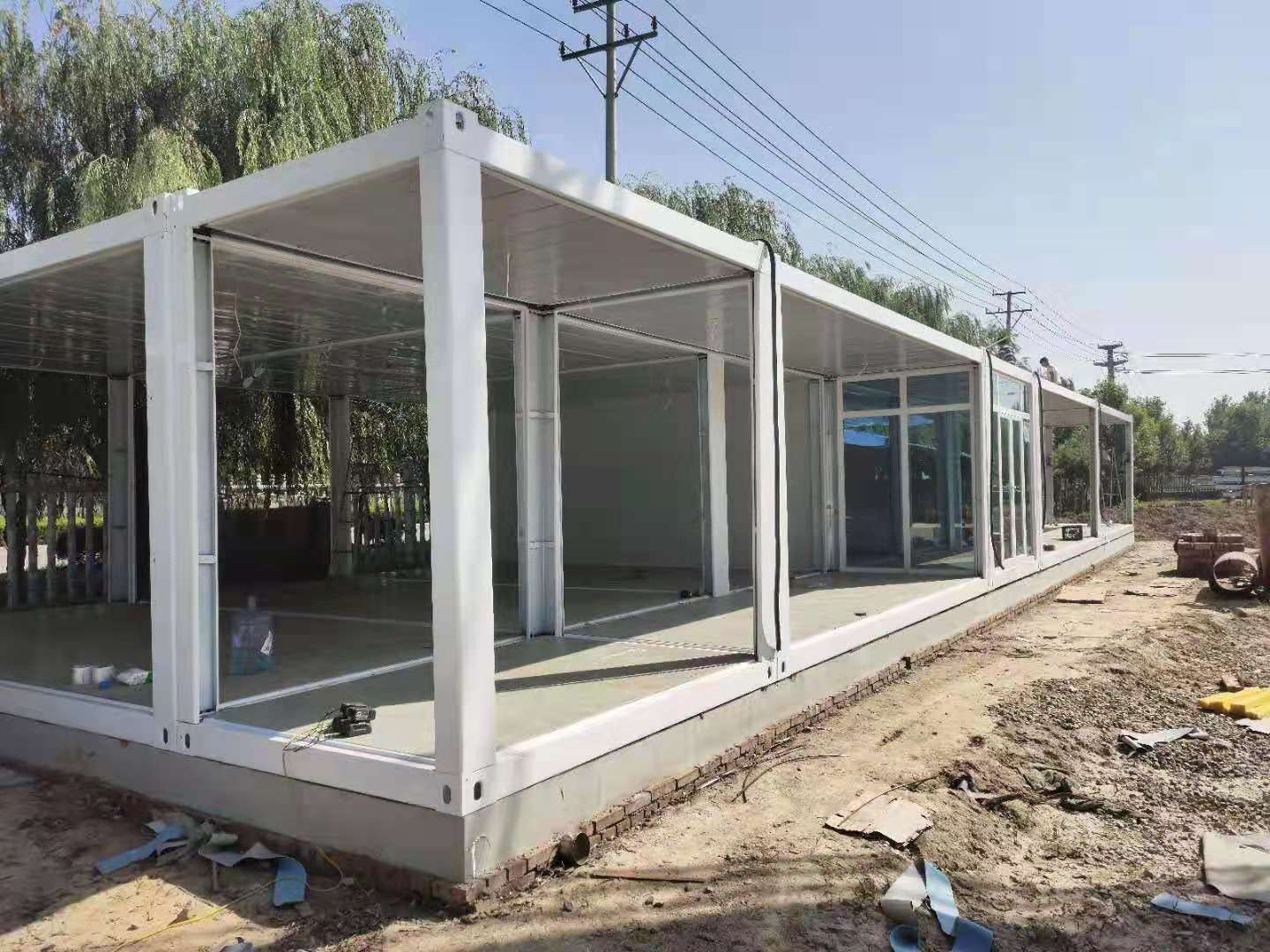 南京市彩钢板活动房活动房回收多少钱(组图)箱式房(图6)