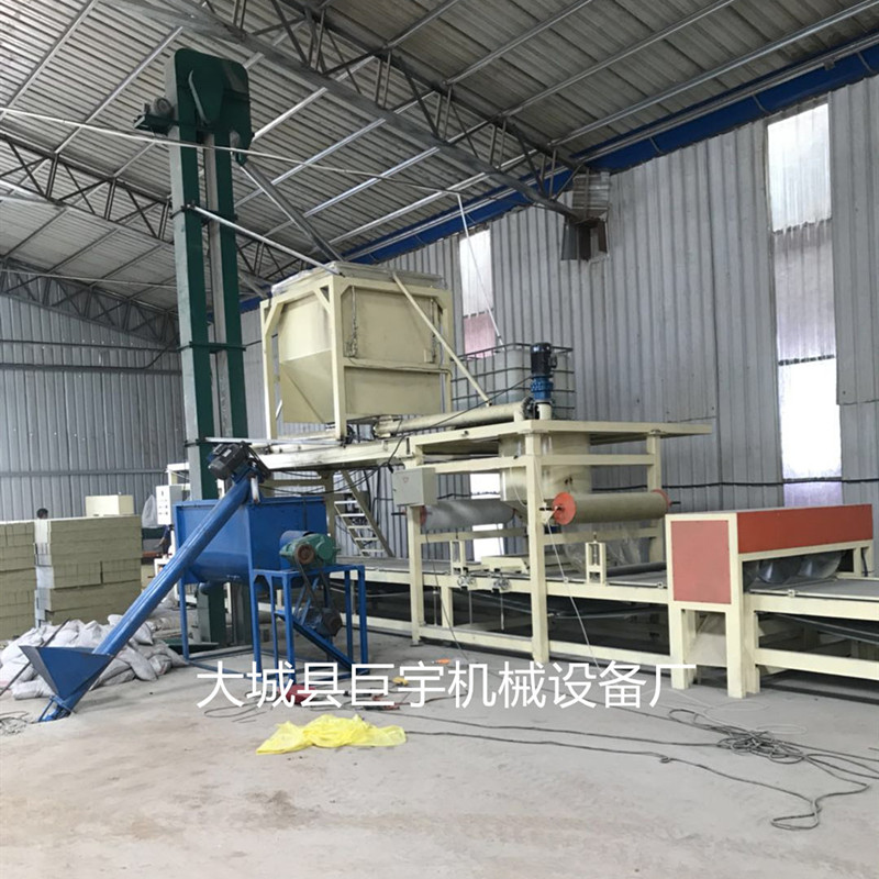 岩棉岩棉设备其板长不受限制，可达12米以上，外墙岩棉砂浆复合保温板




(图7)