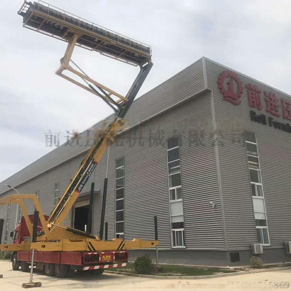 临桂YX470型车载高空压瓦机彩钢压瓦机出租河南天志彩钢板(图1)