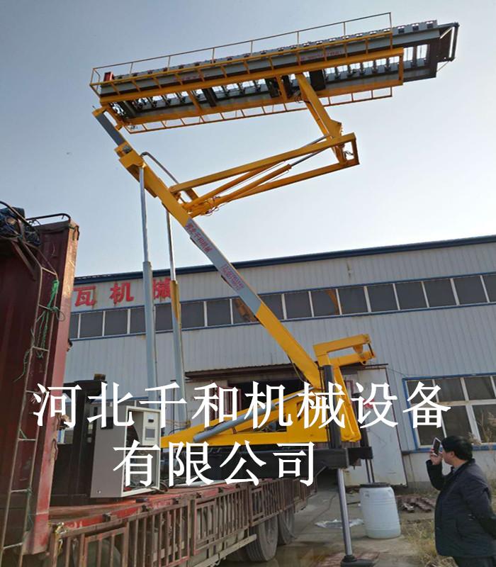 临桂YX470型车载高空压瓦机彩钢压瓦机出租河南天志彩钢板(图3)