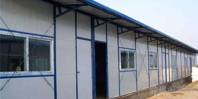 新疆双面彩钢板房搭建，绝缘和其他优异的性能！(图1)