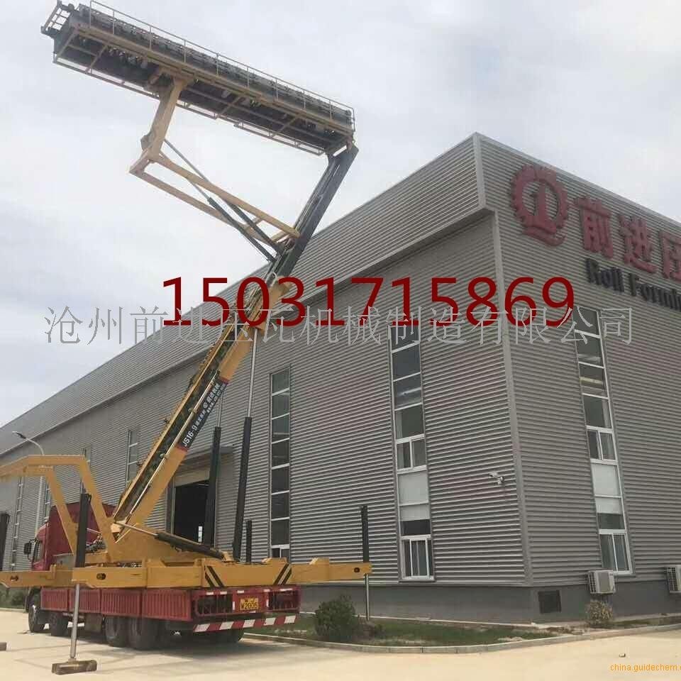 塘厦镇YX900型高空压瓦机出租河南天志彩钢板(图5)