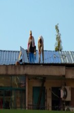 平谷区彩钢板房安装图片公司承接别墅钢结构阁楼、彩钢房制作(图6)