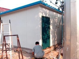 平谷区彩钢板房安装图片公司承接别墅钢结构阁楼、彩钢房制作(图7)