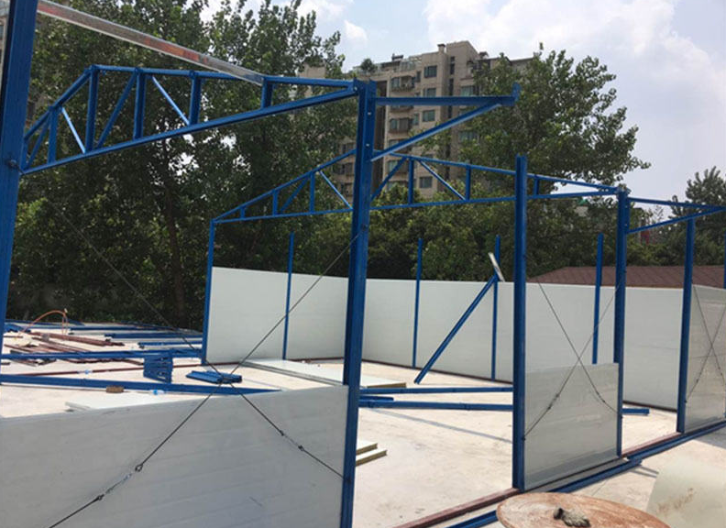 南京立威钢结构活动板房搭建材料的选择是重要的(图4)