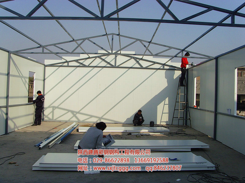 南京立威钢结构活动板房搭建材料的选择是重要的(图6)