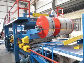 彩钢压瓦机美观压型钢板清晰的线条多达几十种的颜色(图1)