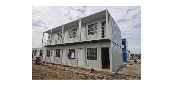 浙江振森活动房哪家好彩钢活动房属于轻钢结构建筑，收到防火安全(图2)