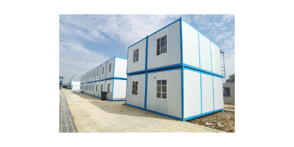 浙江振森活动房哪家好彩钢活动房属于轻钢结构建筑，收到防火安全(图3)