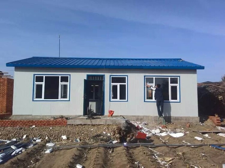 长春雅致K式活动房、长春彩钢复合板广阔：安装工程(图1)