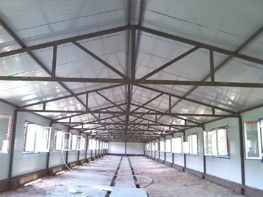 长春雅致K式活动房、长春彩钢复合板广阔：安装工程(图3)