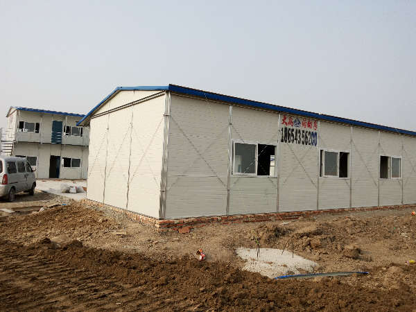 大禹彩钢房彩钢活动板房--滨州大禹活动中心-(图2)