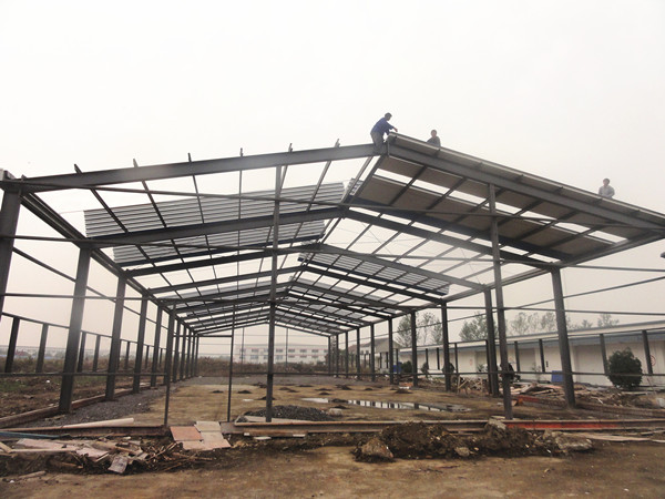 钢结构活动板房安装的方法和技巧和安装技巧安装(图1)