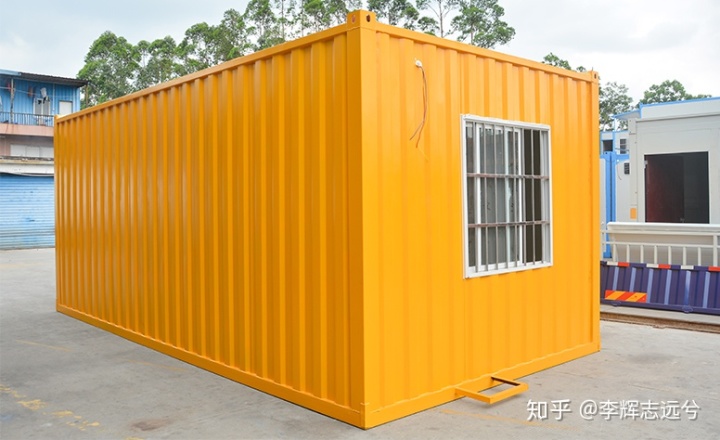 大波纹铁皮岩棉夹芯板简易房简易房的优势及价格一览表(图1)