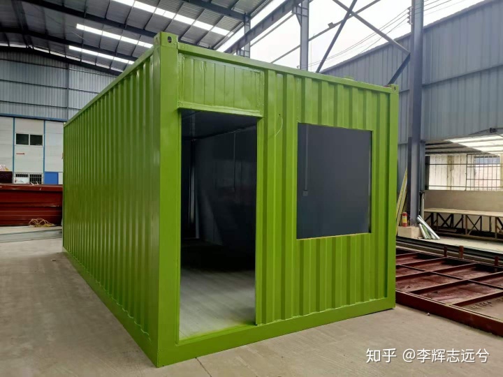 大波纹铁皮岩棉夹芯板简易房简易房的优势及价格一览表(图2)