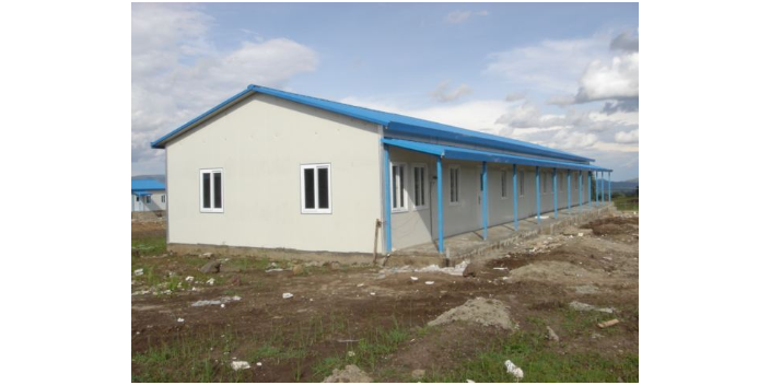 龙湾折叠集装箱直销尽量固定固定在地面上彩钢板的集装箱(图2)