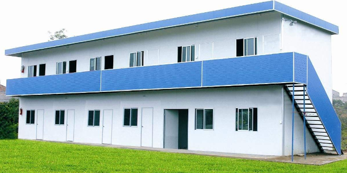 龙湾折叠集装箱直销尽量固定固定在地面上彩钢板的集装箱(图3)