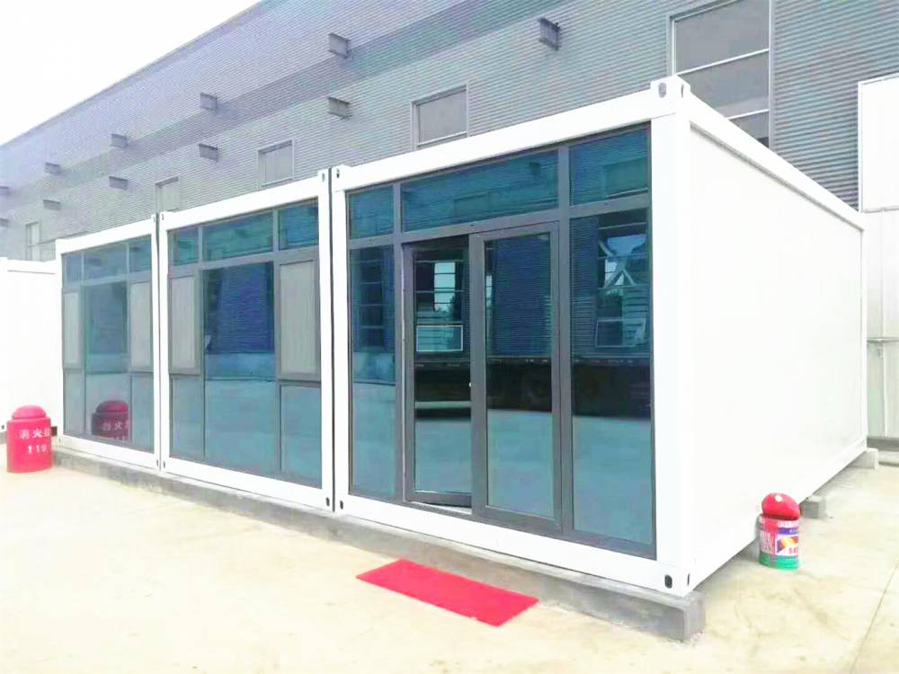 龙湾折叠集装箱直销尽量固定固定在地面上彩钢板的集装箱(图4)