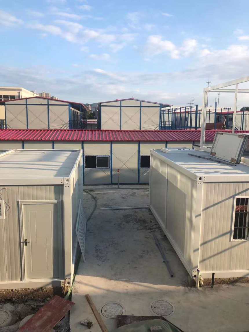 宣城净化板高价无尘车间拆搭活动板房和轻钢组合房(图1)