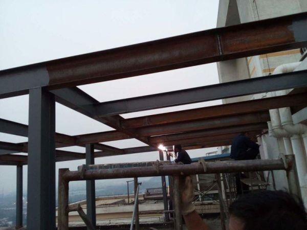 北京钢结构阁楼安装加层搭建室内钢结构隔断搭建楼房(图4)